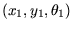 $ (x_1,y_1,\theta_1)$